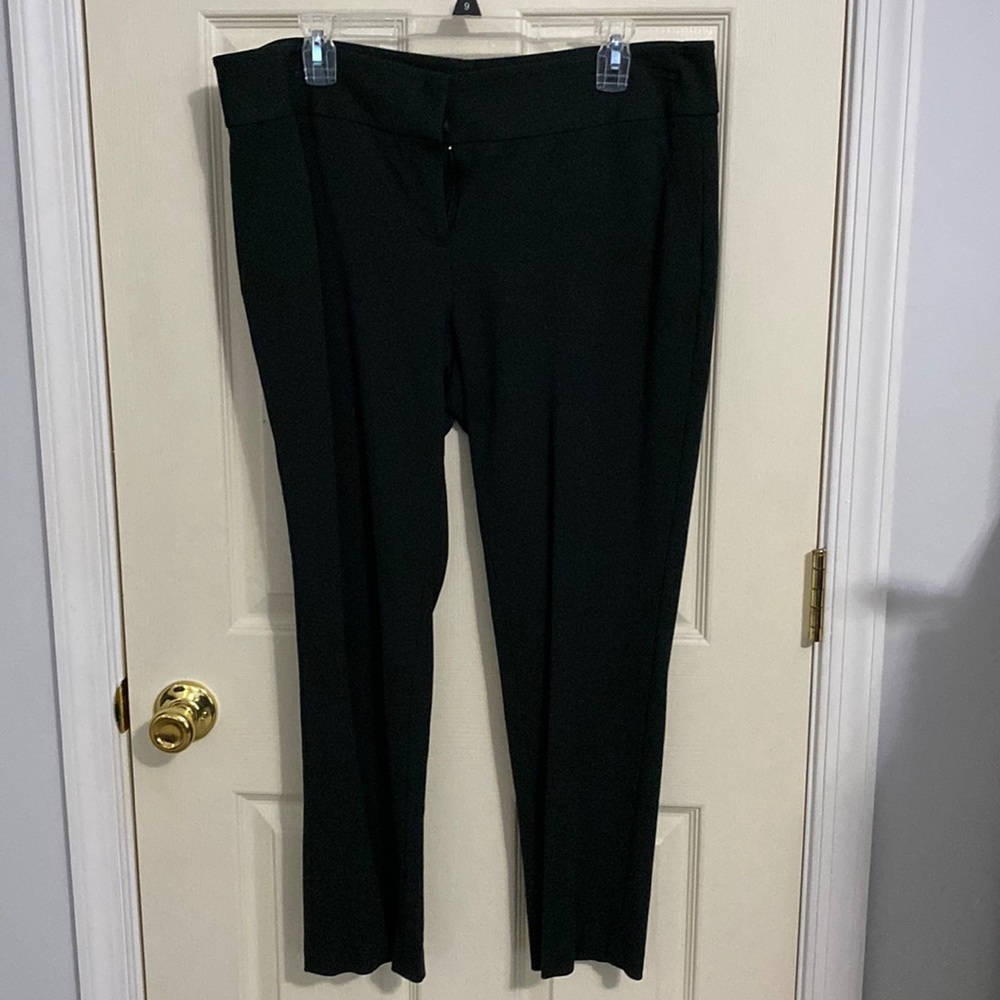 Vince Canute dark green slacks. Size 14